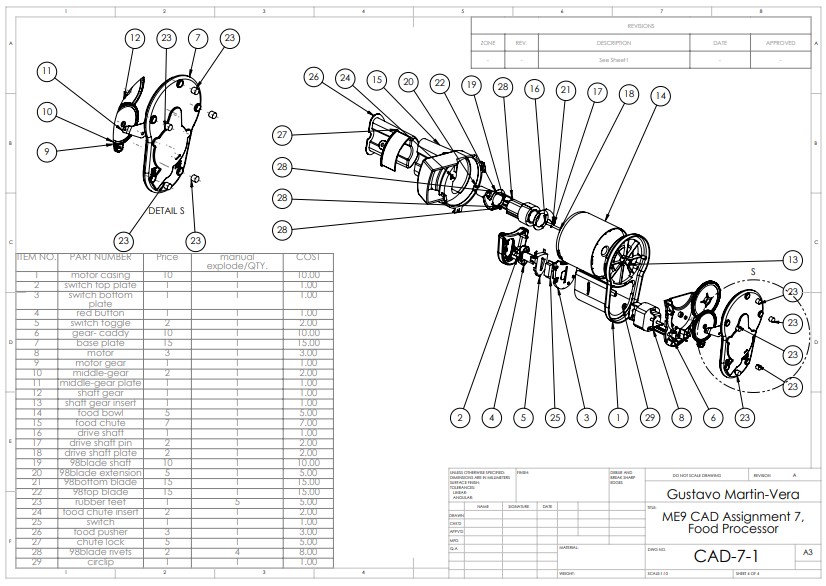 image of project using cad